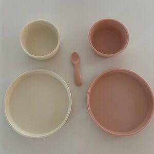 Mushie Suction Plates and Bowls